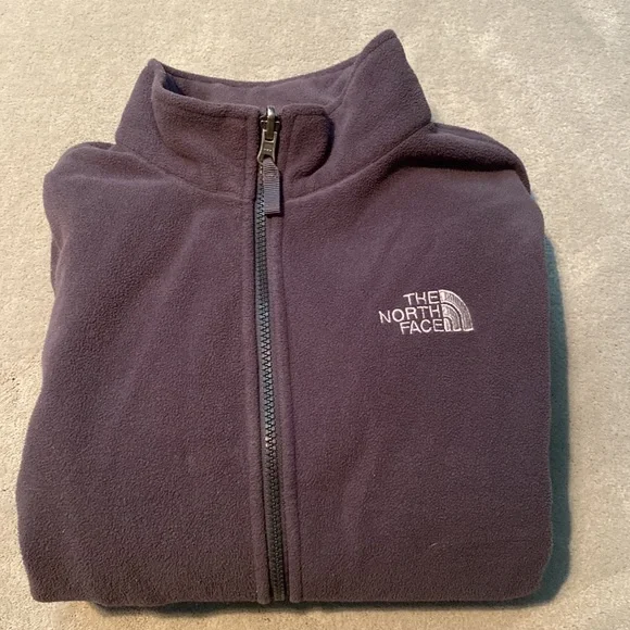 North Face Boy’s Fleece Jacket | Color: Dark Gray | Size: Boy’s XL - Picture 3 of 6